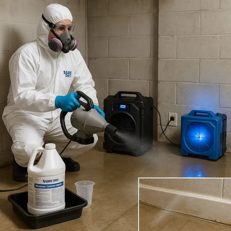 Sanitization and Odor Removal process in Narrows, VA