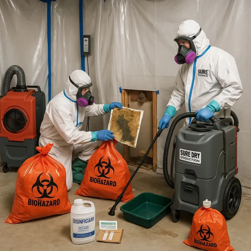 Contaminated Water Handling Protocols process in Narrows, VA